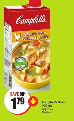 Chalo FreshCo Campbell's broth 900 ml offer