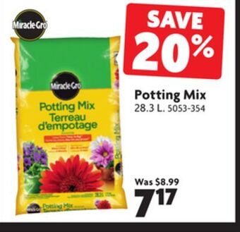 Home Hardware Potting mix offer