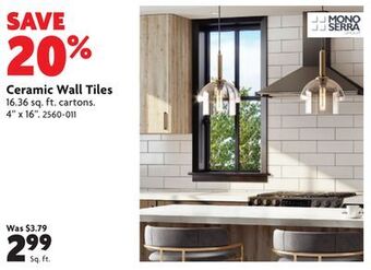 Home Hardware Ceramic wall tiles offer