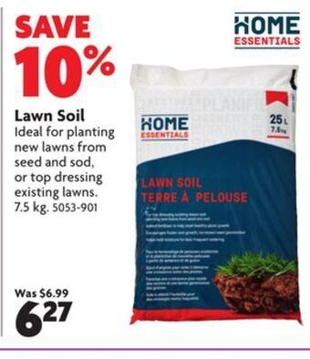 Home Hardware Lawn soil offer