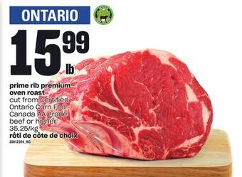 Valu-mart Rôti de côte de choix offer