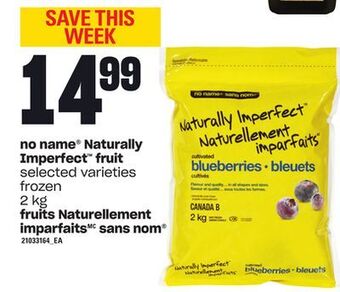 Valu-mart Fruits naturellement imparfaits sans nom, 2 kg offer