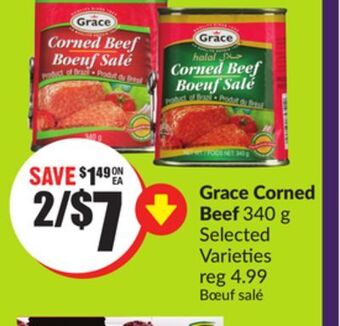 FreshCo Grace corned beef 340 g selected varieties offer
