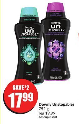 FreshCo Downy unstopables 752 g offer