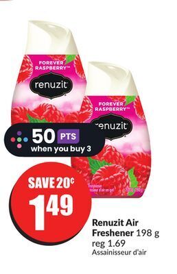 FreshCo Renuzit air freshener 198 g offer