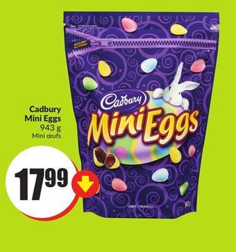 FreshCo Cadbury mini eggs 943 g offer