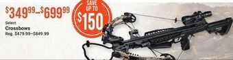 Bass Pro Select crossbows offer