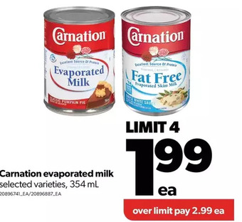 Real Canadian Superstore Carnation evaporated milk offer