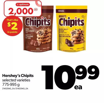 Real Canadian Superstore Hershey's chipits offer