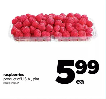 Real Canadian Superstore Raspberries offer