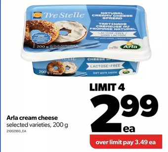 Real Canadian Superstore Arla cream cheese offer