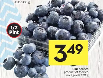 Foodland Blueberries offer