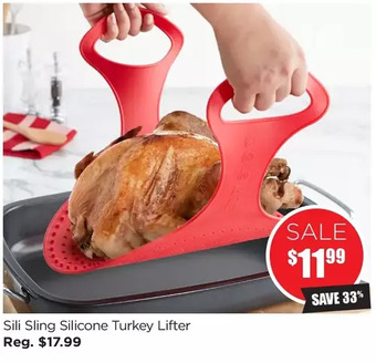 Kitchen Stuff Plus Sili sling silicone turkey lifter offer