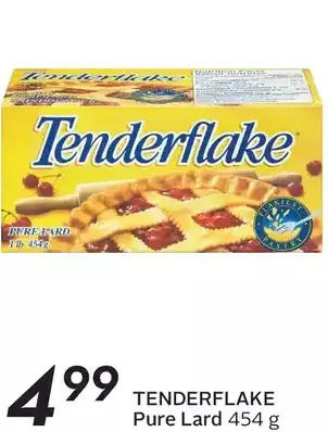 Sobeys Tenderflake pure lard offer