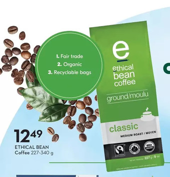 Sobeys Ethical bean coffee offer