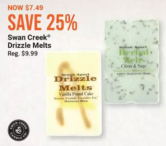 Cabela's Swan creek drizzle melts offer