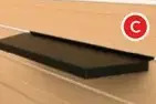 RONA Hoft black galvanized steel accessories. shelf, 24 offer
