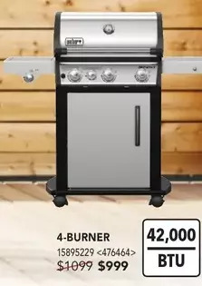 RONA Weber spirit barbecues 4-burner offer