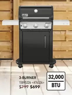 RONA Weber spirit barbecues 3-burner offer