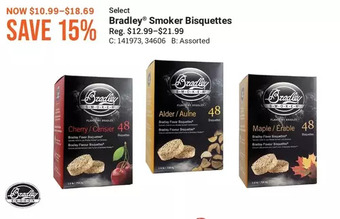 Cabela's Bradley smoker bisquettes offer