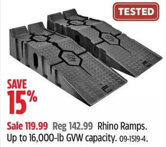 Canadian Tire Rhino ramps offer