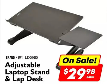 Factory Direct Adjustable laptop stand & lap desk offer
