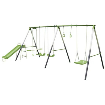 Canadian Tire 7-station metal swing set | 4-station metal swing set offer