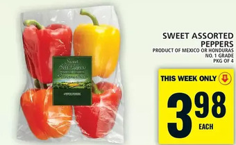 Food Basics Sweet peppers offer