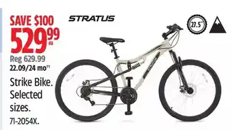 Canadian Tire Stratus strike bike offer