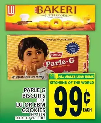 Food Basics Parle g biscuits | lu or ebm cookies offer