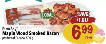 Farm Boy Farm boy maple wood smoked bacon offer