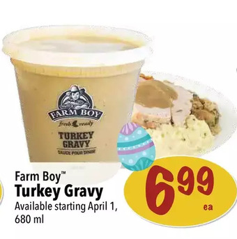 Farm Boy Farm boy turkey gravy offer