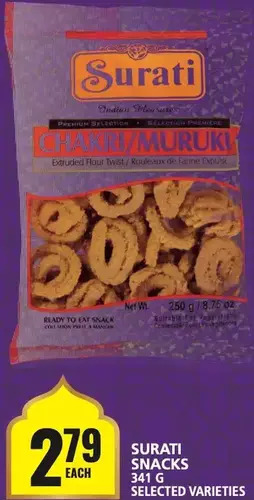 Food Basics Surati snacks offer