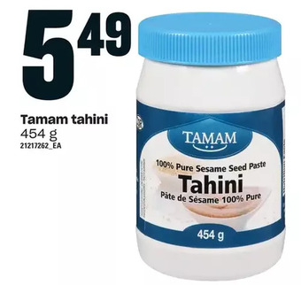 Loblaws Tamam tahini offer