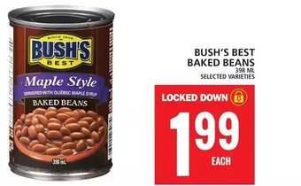 Food Basics Bush's best baked beans offer
