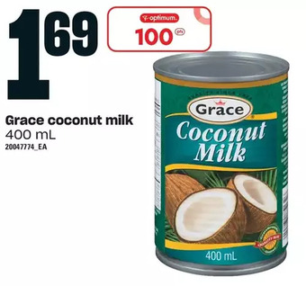 Loblaws Grace coconut milk offer