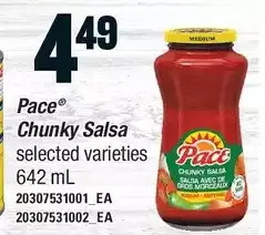 Loblaws Pace chunky salsa offer