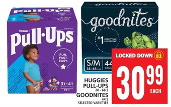 Food Basics Huggies pull-ups, goodnites offer