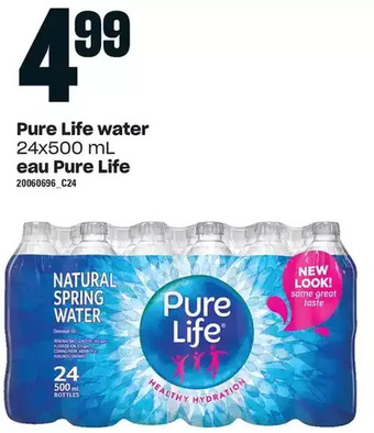 Independent Grocer Pure life water offer