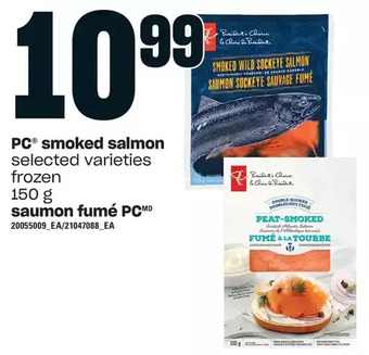 Independent Grocer Pc smoked salmon offer