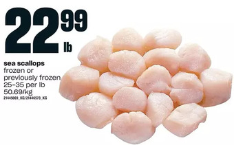 Loblaws Sea scallops offer