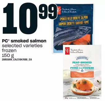 Loblaws Pc smoked salmon offer