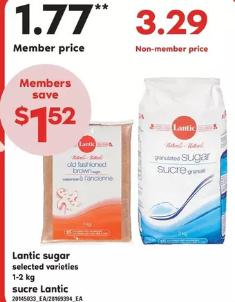 Independent Grocer Lantic sugar offer