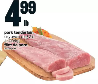 Independent Grocer Pork tenderloin offer