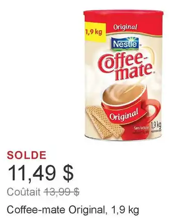 Costco Coffee-mate Original 1,9 kg offer