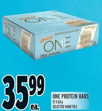 Metro One protein bars offer