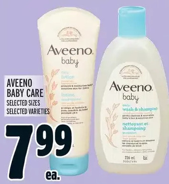 Metro Aveeno baby care offer