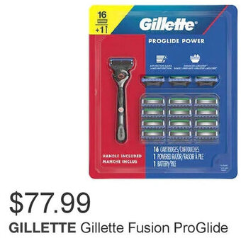 Costco Gillette Fusion ProGlide offer