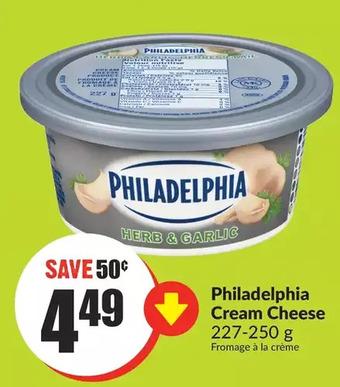 FreshCo Philadelphia cream cheese offer