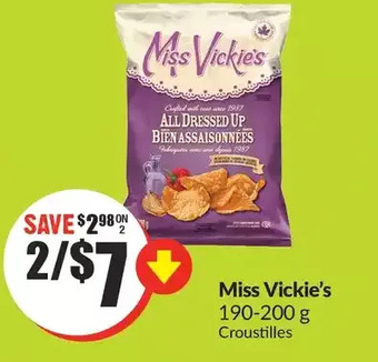 FreshCo Miss vickie's offer